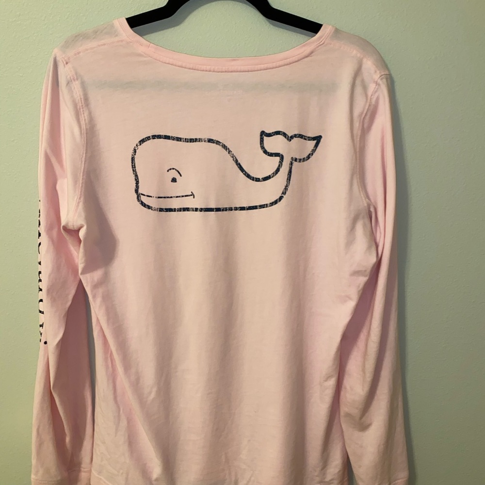 Light Pink Vineyard Vines Long Sleeve